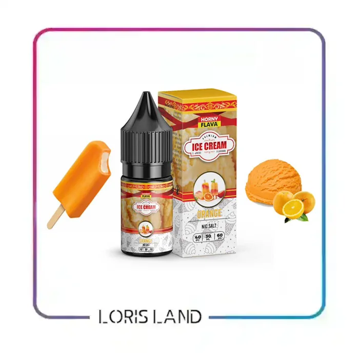 سالت بستنی پرتقالی هورنی فلاوا